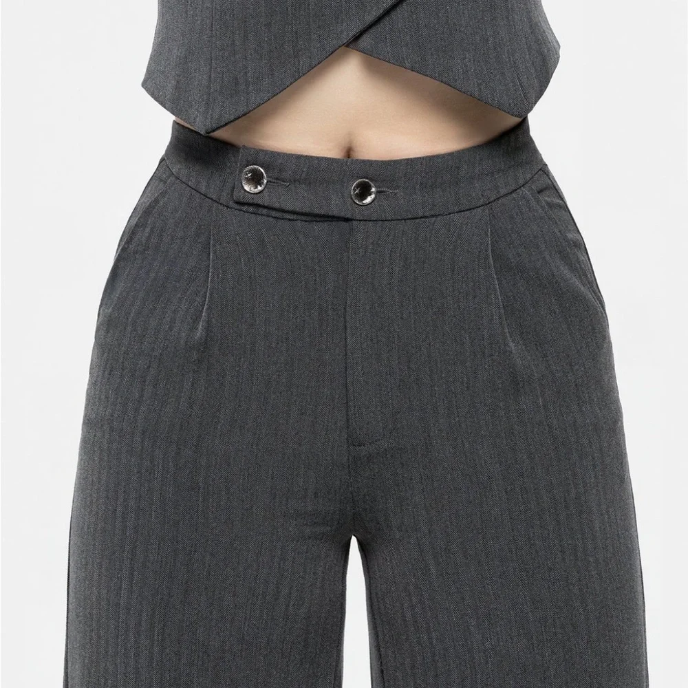 Disturbia Grey Trousers - Picture 12 of 13